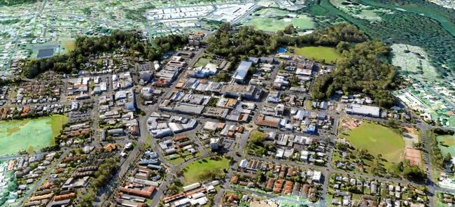 Coffs Harbour City Council is undertaking a review of opportunities and building heights in the city centre. Two public forums will be held this month to gauge community feedback. Picture: Aero MetreX