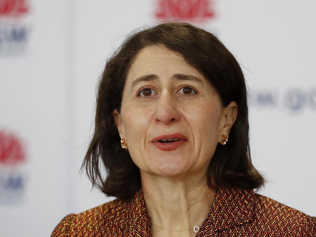 NSW Premier Gladys Berejiklian. Picture: NCA NewsWire / Nikki Short