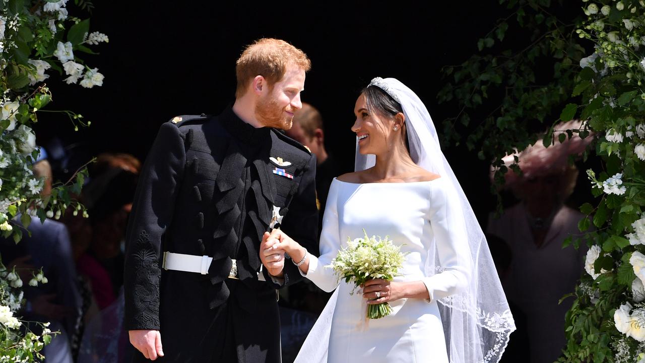 Prince Harry and Meghan Markle tied the knot in May 2018. Picture: Ben Stansall/WPA Pool/Getty Images
