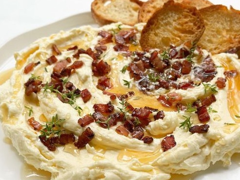 Whipped brie dip.