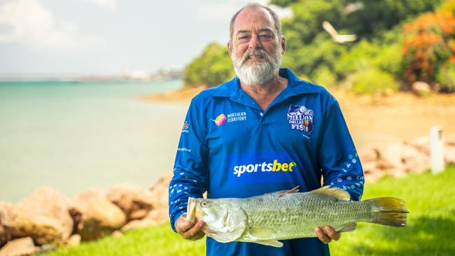 The 14th MDF season 10 barramundi, which was reeled in after swimming 90km from Bynoe Harbour to Buffalo Creek, was caught by Alan Carter on October 28, 2024.