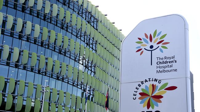 MELBOURNE, AUSTRALIA - NewsWire Photos OCTOBER 07, 2021: The Royal Children's Hospital in Melbourne. The hospital's cancer ward has been listed as a tier 1 Covid exposure site. Picture: NCA NewsWire / Andrew Henshaw