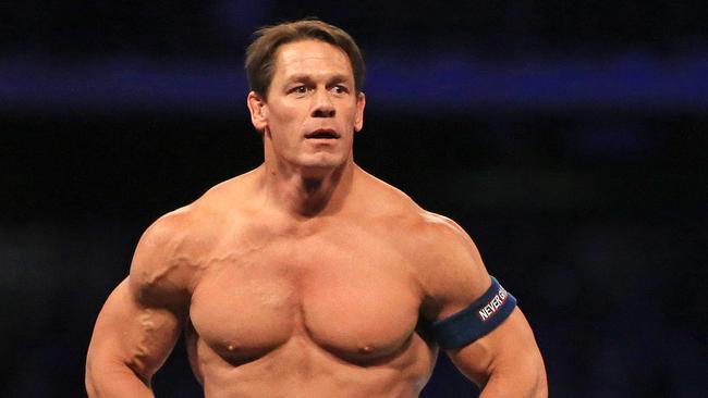 WWE star John Cena can ‘fill a table’. Picture: Mark Stewart