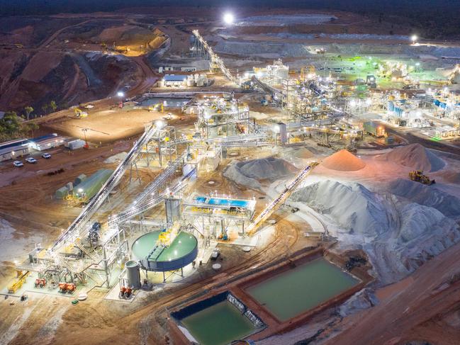 Mineral Resources Mt Marion lithium mine. Picture supplied by MinRes.