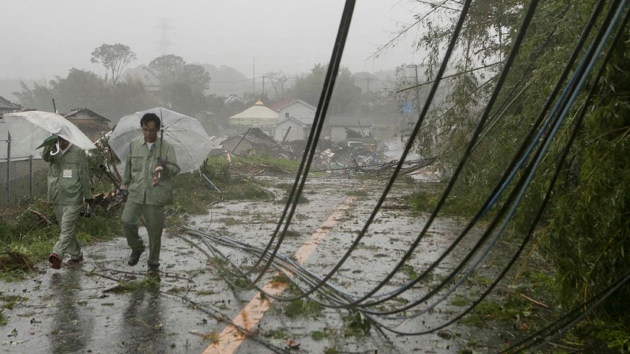 Typhoon Hagibis carves a path of destruction through Japan | The Australian