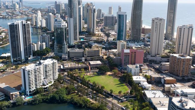 Bruce Bishop carpark. Photo: Supplied