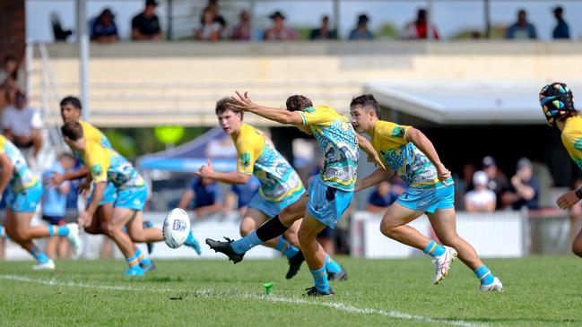 The Titans will take an attacking side into the Andrew Johns Cup this season. Picture: DC Sports Photography