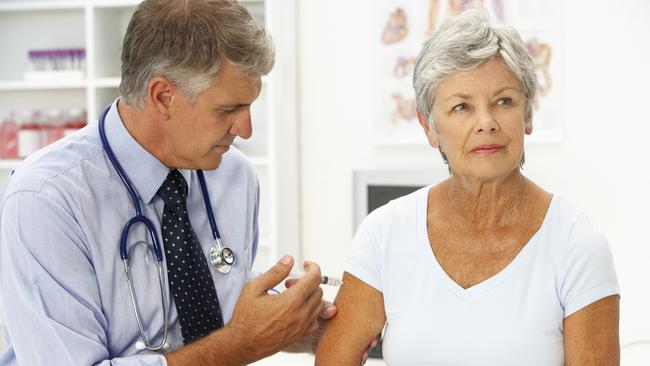 Generic photo of a GP and patient. Picture: iStock