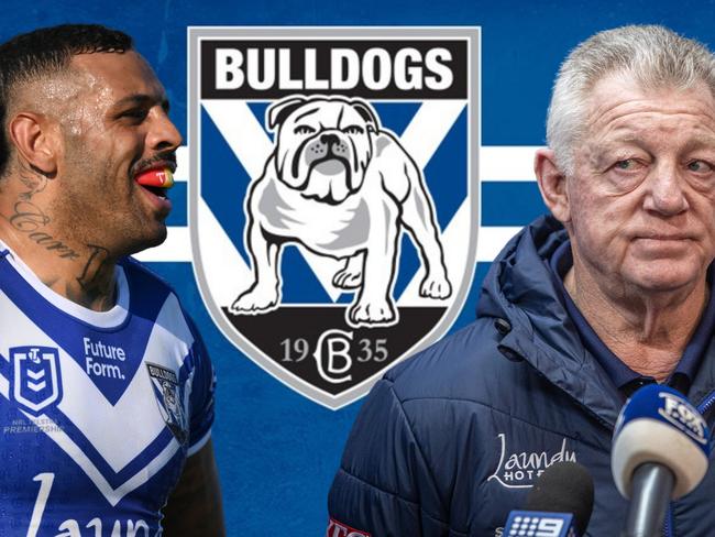 (L-R) Josh Addo-Carr and Phil Gould.