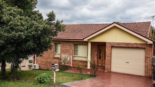 Mr Morgan allegedly caused more than $50,000 damage by smashing furniture and a window at this home in Carlingford. Picture: NCA NewsWire/Flavio Brancaleone