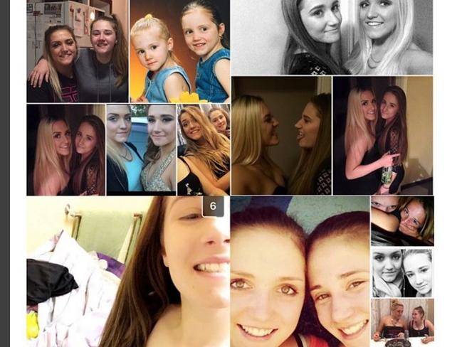 Alannah Rowley’s tribute to her sister Natasha on Instagram.