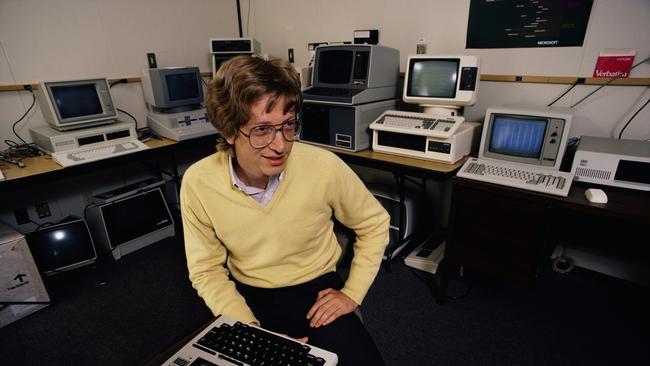 Gates was ‘given the opportunity at age 13 to play around with a computer funded by a mother’s club rummage sale’. Picture: Source Code