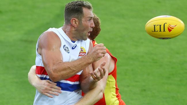 Travis Cloke will receive a frosty reception from Collingwood fans on Friday night. Picture: Getty