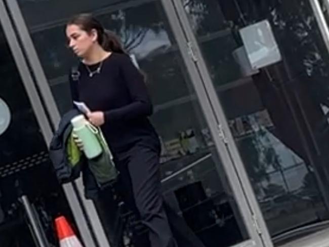 P-plater Charlotte Guillet-Jones pleaded guilty at the Moorabbin Magistrates' Court on March 25.