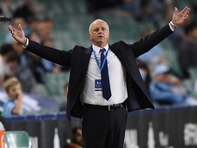 Graham Arnold. (AAP Image/David Moir)