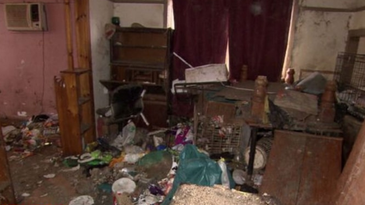 Left behind in the Riverstone home was piles of debris and food. Photo: A Current Affair