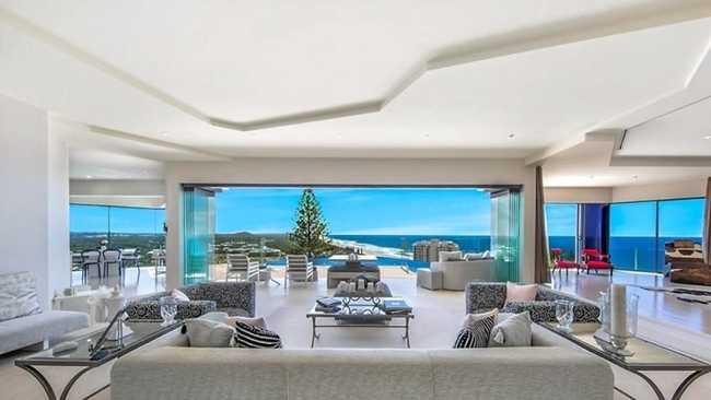 STUNNING: This Coolum Beach mansion is on the market, with international interest piqued by the property. Picture: Sotheby's