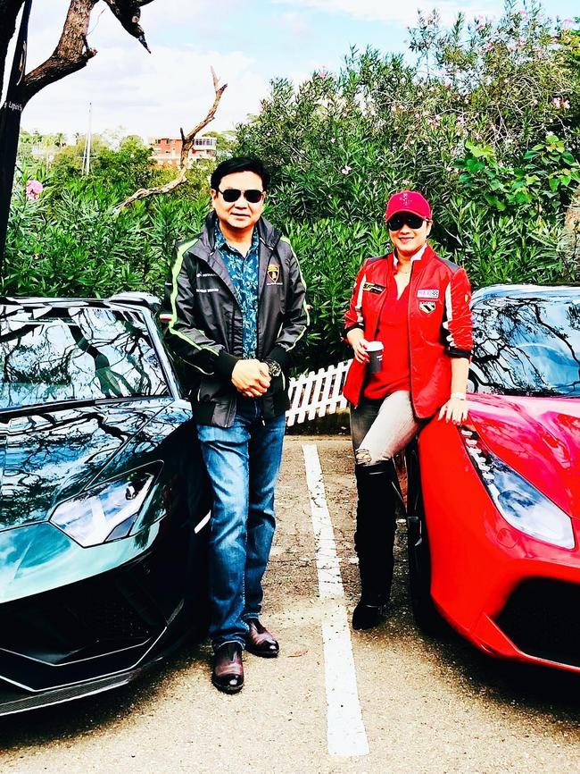 Instagram photos of Ben Huynh and wife Le Hoa Thuy Thach.