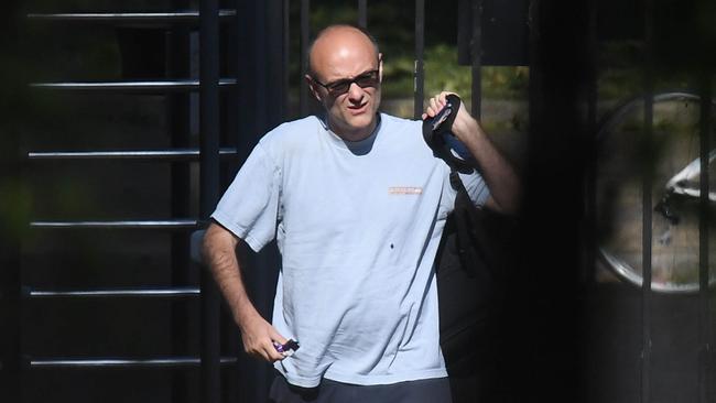 Former Chief Advisor to Prime Minister Boris Johnson, Dominic Cummings arrives in Downing Street on May 27. Picture: Getty