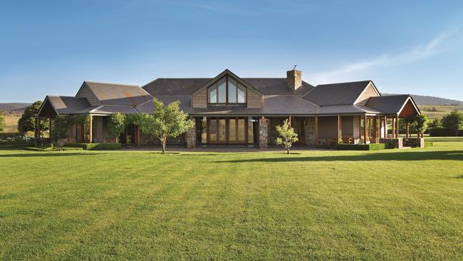 The homestead at Cobungra Station, owned by ASX-listed Rural Funds Group.