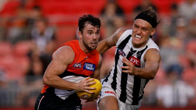 Brent Daniels was unlucky to miss the All Australian team last year. Photo by Dylan Burns/AFL Photos via Getty Images