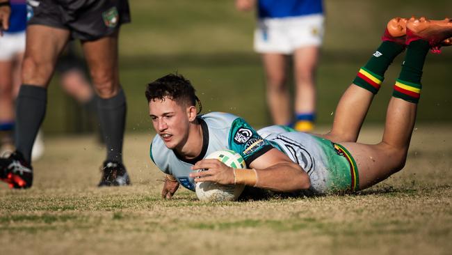 William James scored a key try for the Dirawongs. Picture: Elise Derwin