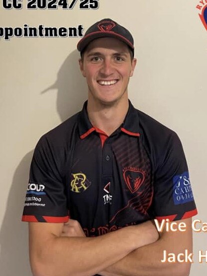 Jack Harris has been named vice captain.