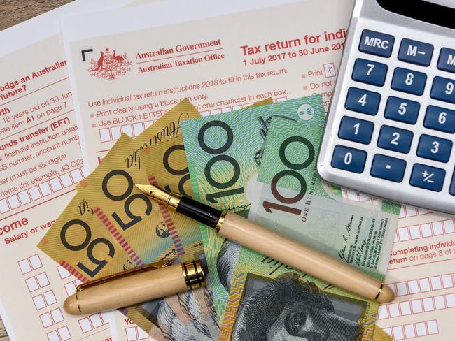 Tax time can be very stressful for Aussies. Picture: istock