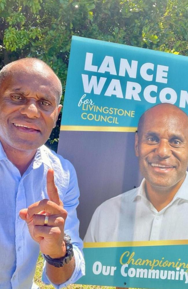 Lance Warcon, councillor candidate for Livingstone Shire Council.