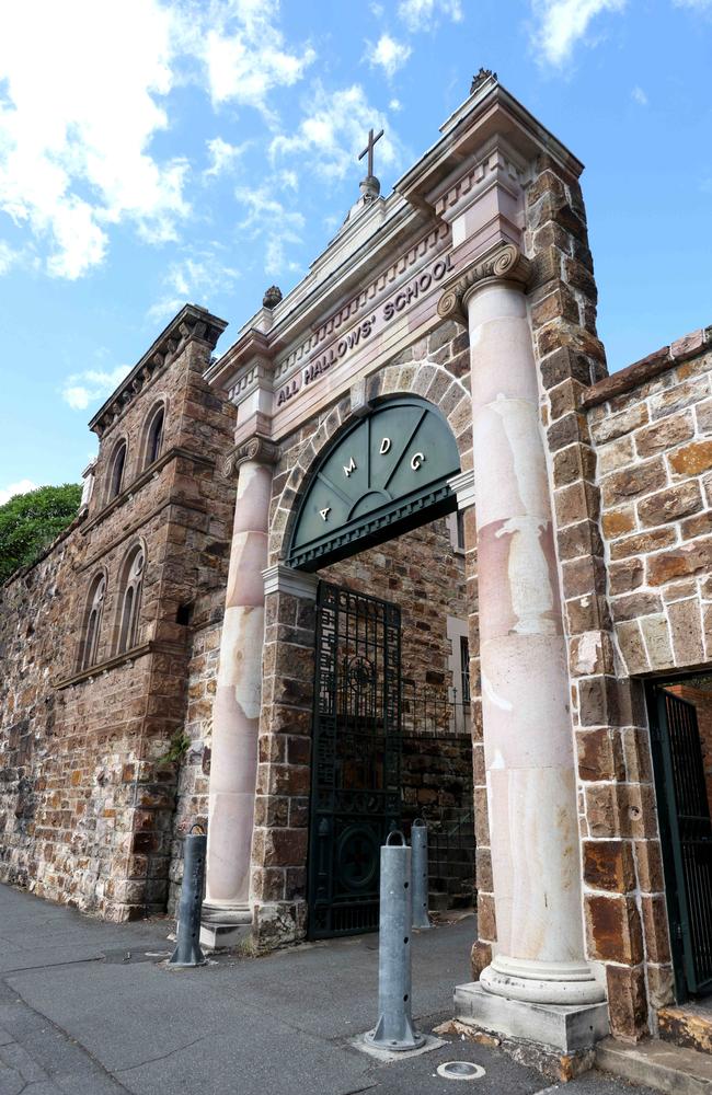 All Hallows’ School in Brisbane City. Picture: Steve Pohlner