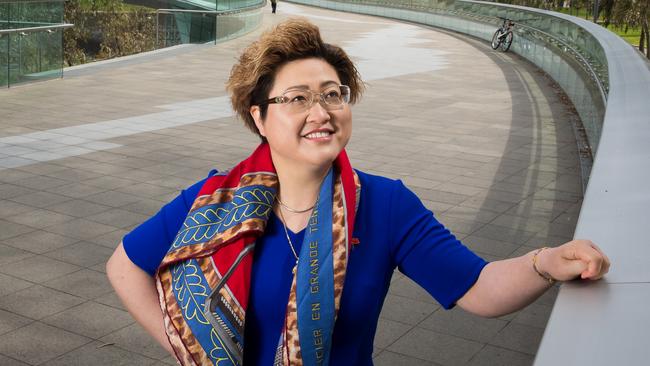 Chinese mining entrepreneur Sally Zou. Picture: Jo-Anna Robinson