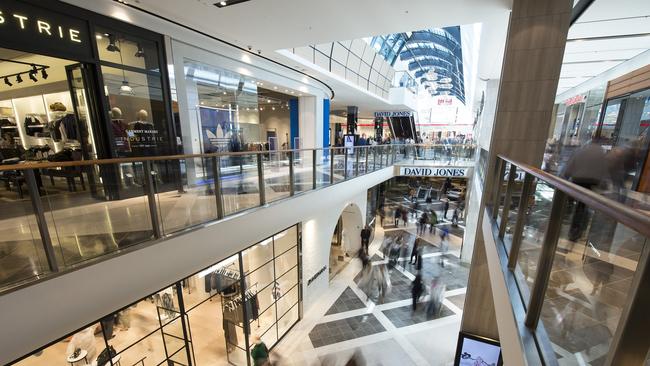 Valuations have been slashed on some of AMP’s mall assets.