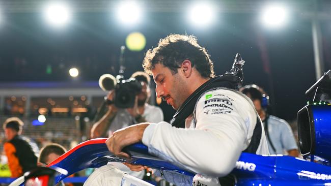 Daniel Ricciardo at the Singapore Grand Prix. (Photo by Rudy Carezzevoli/Getty Images)