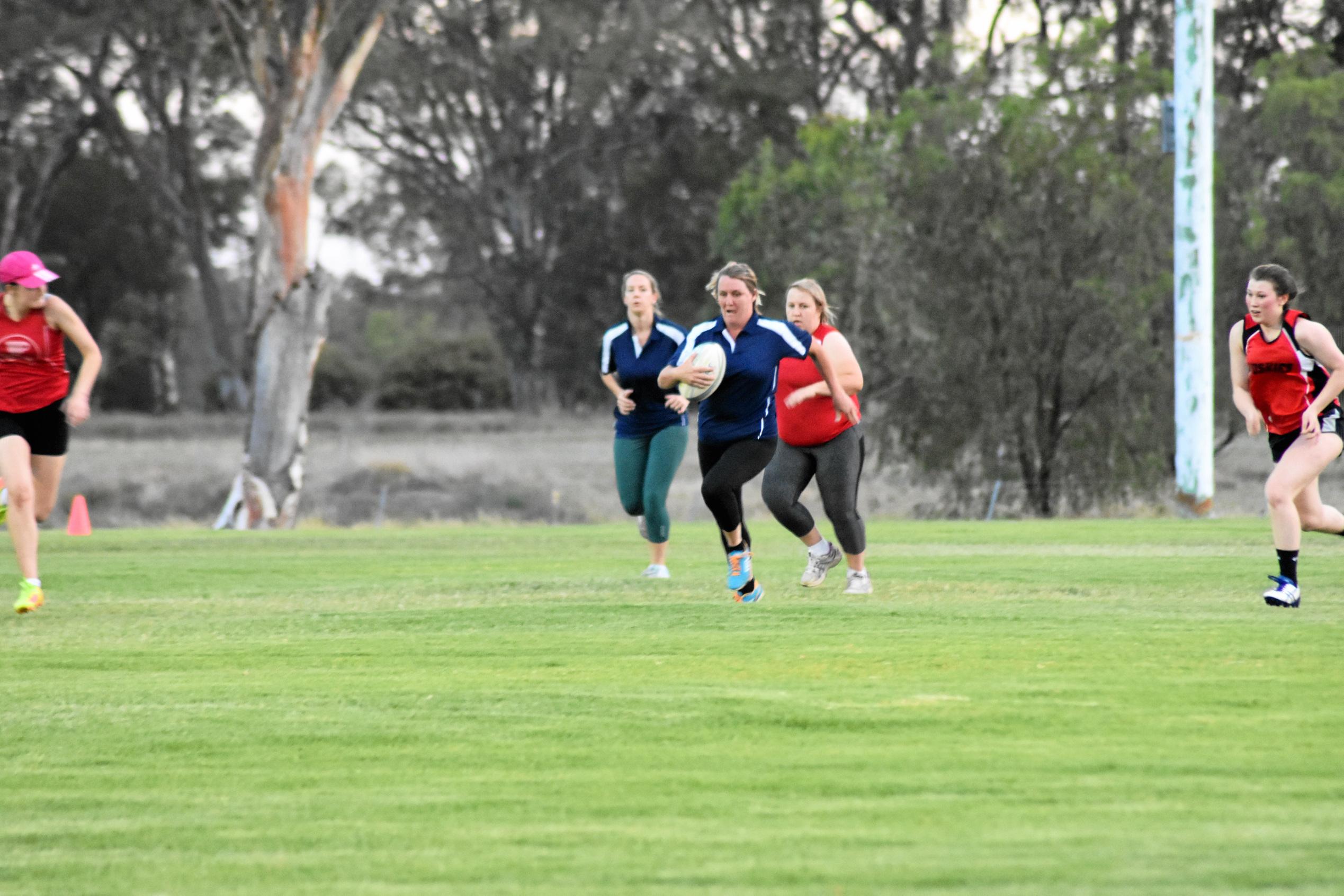 Social touch football grand final. Picture: Jorja McDonnell