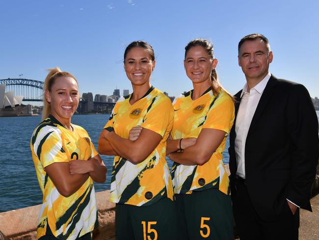 Ante Milicic is delighted to see the Matildas changing the women’s football landscape. Picture: Saeed KHAN / AFP
