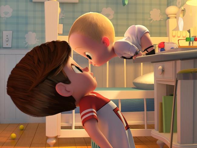 Tim’s suspicions are confirmed when Boss Baby comes clean. Picture: Supplied