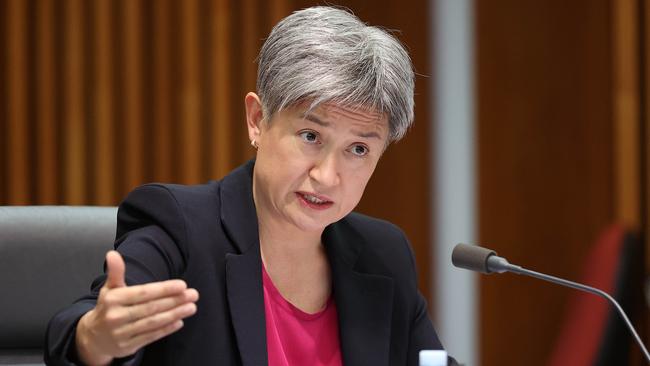 Penny Wong says ‘the case of Peng Shuai raises serious concerns about athlete safety’. Picture: Gary Ramage