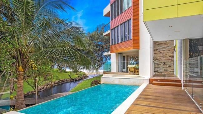 The property sold for a record price for a residential house in the region. Picture: Domain