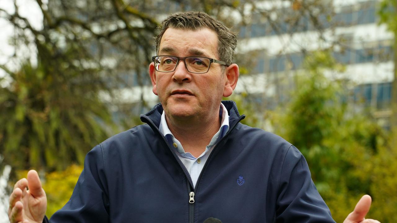 Former premier Daniel Andrews announced in July 2023 that Victoria would not host the Games, with the state paying $380m in Commonwealth Games compensation. Picture: NCA NewsWire / Luis Enrique Ascui