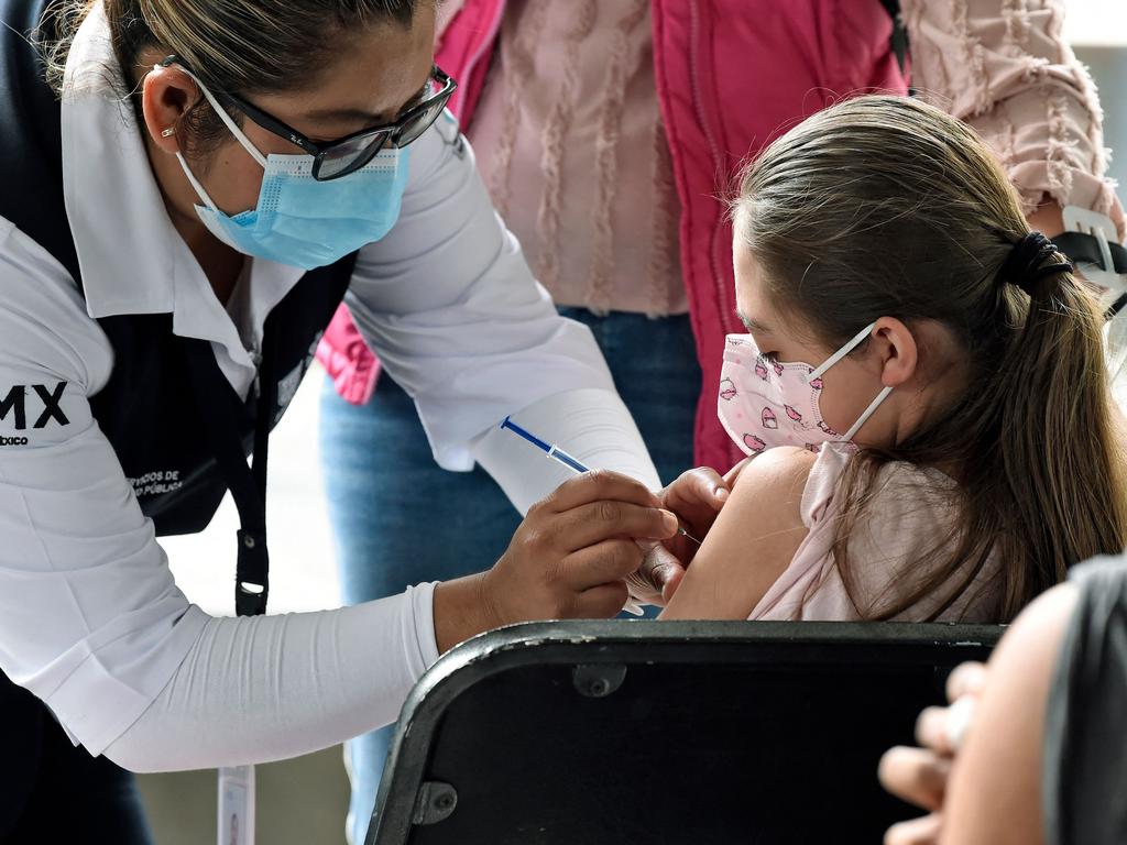 An FDA panel has voted in favour of the Pfizer vaccine for children. Picture: Alfredo Estrella/AFP