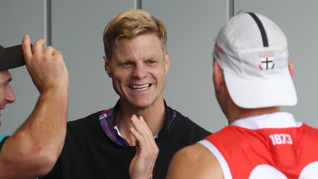 Nick Riewoldt could be set to leave Fox Footy. (AAP Image/David Crosling)