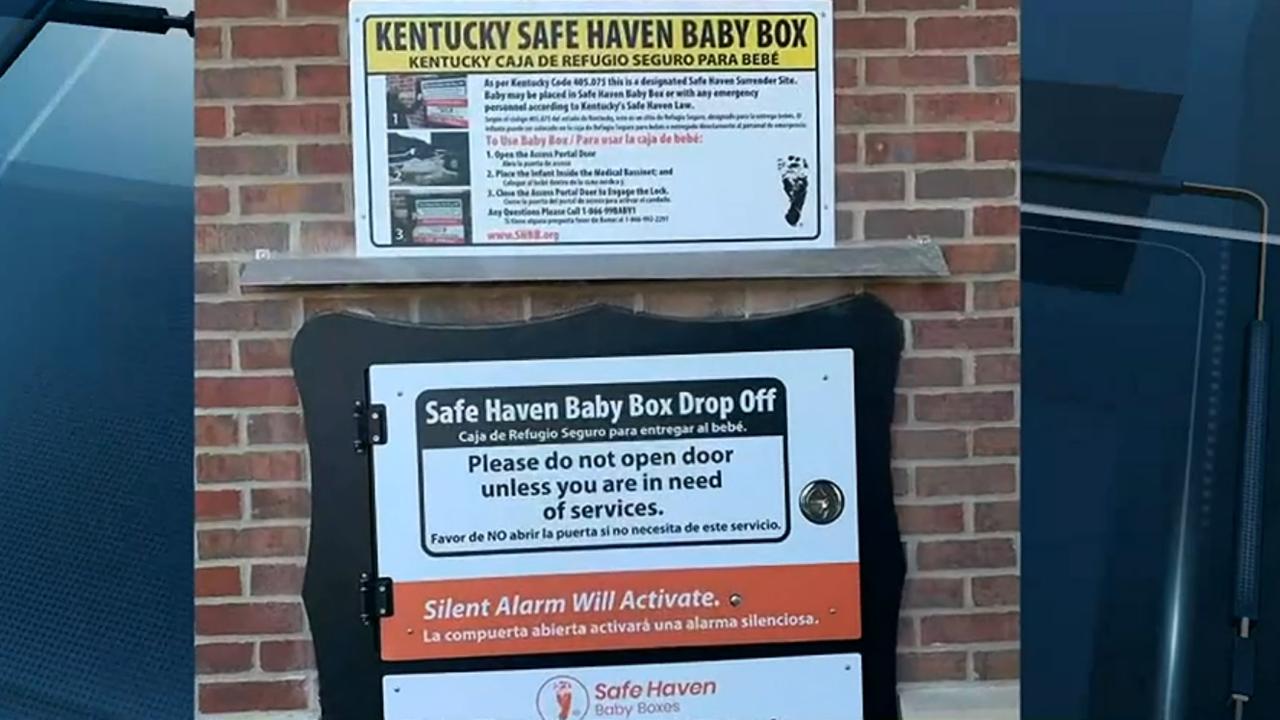 First infant surrendered anonymously at ‘baby box’ | news.com.au ...