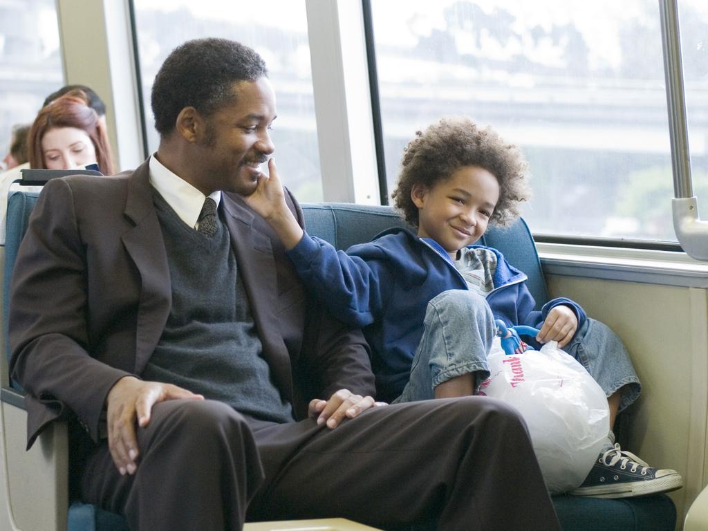 Actor Will Smith and (real life son) Jaden Christopher Smith star in the 2006 film The Pursuit of Happyness. Picture: PicZade/Rosentha