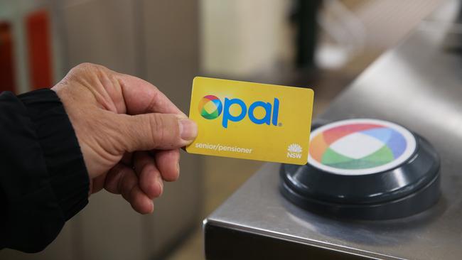 The Greens would get rid of tickets and Opal cards, citing costs to be saved. Picture: Gaye Gerard