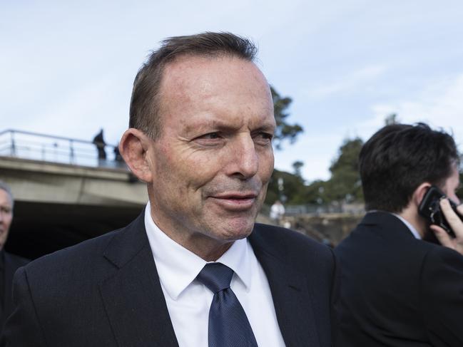 Former prime minister Tony Abbott is understood to be “top of the list” to fill a vacancy on the board of the Australian War Memorial. Picture: Getty Images