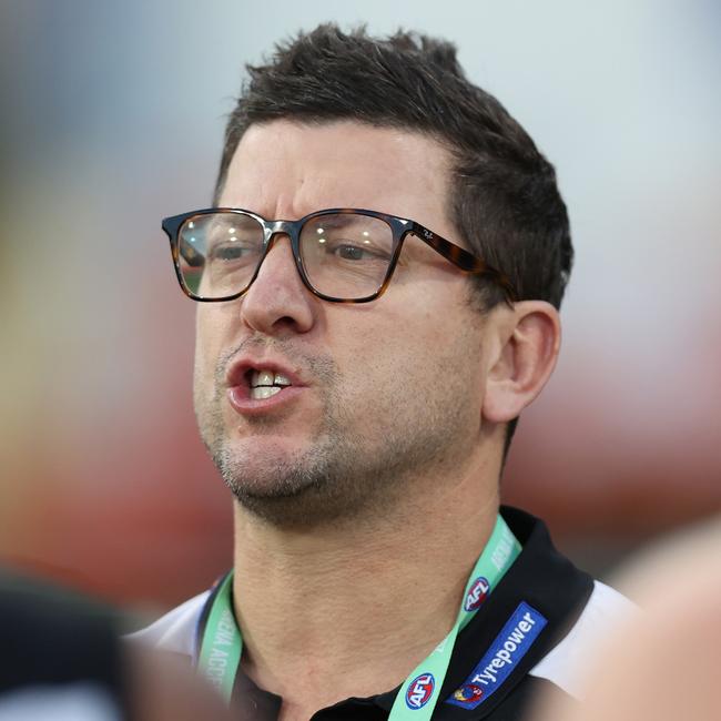 Port Adelaide senior assistant Josh Carr. Picture: Jason McCawley/AFL Photos/via Getty Images