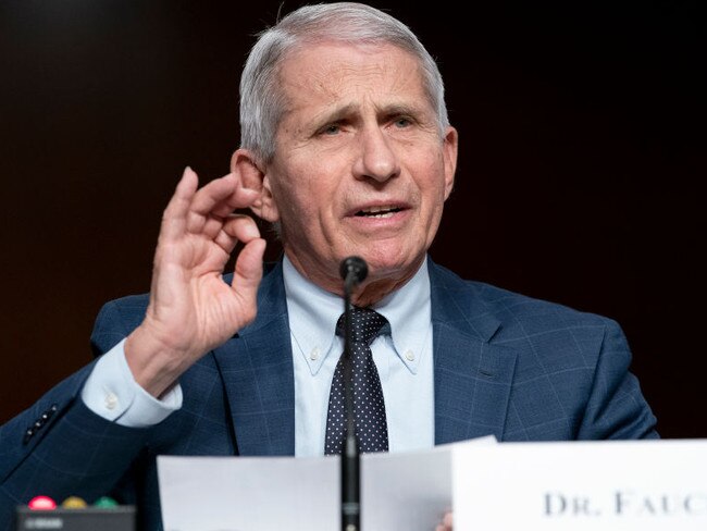 Dr. Anthony Fauci, White House Chief Medical Adviser and Director of the NIAID, responds to questions from Sen. Rand Paul.