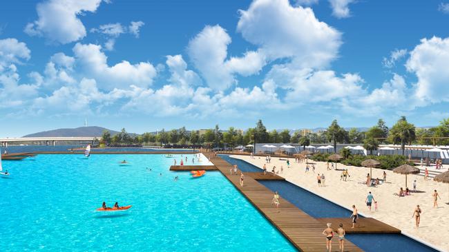 A beach in Campbelltown could form part of a big future for local tourism.