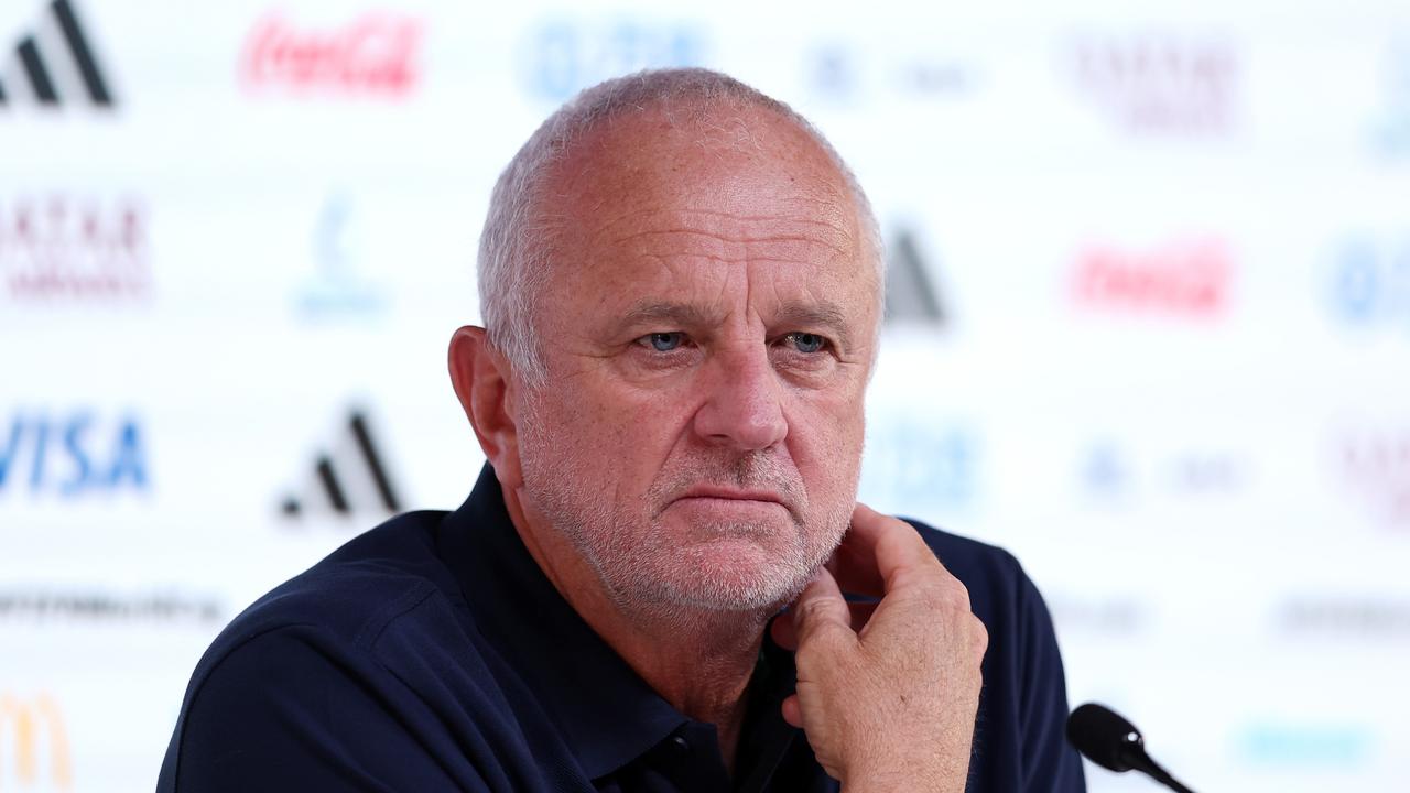 Socceroos coach Graham Arnold.