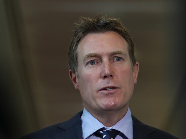 Attorney-General Christian Porter at Parliament House in Canberra.